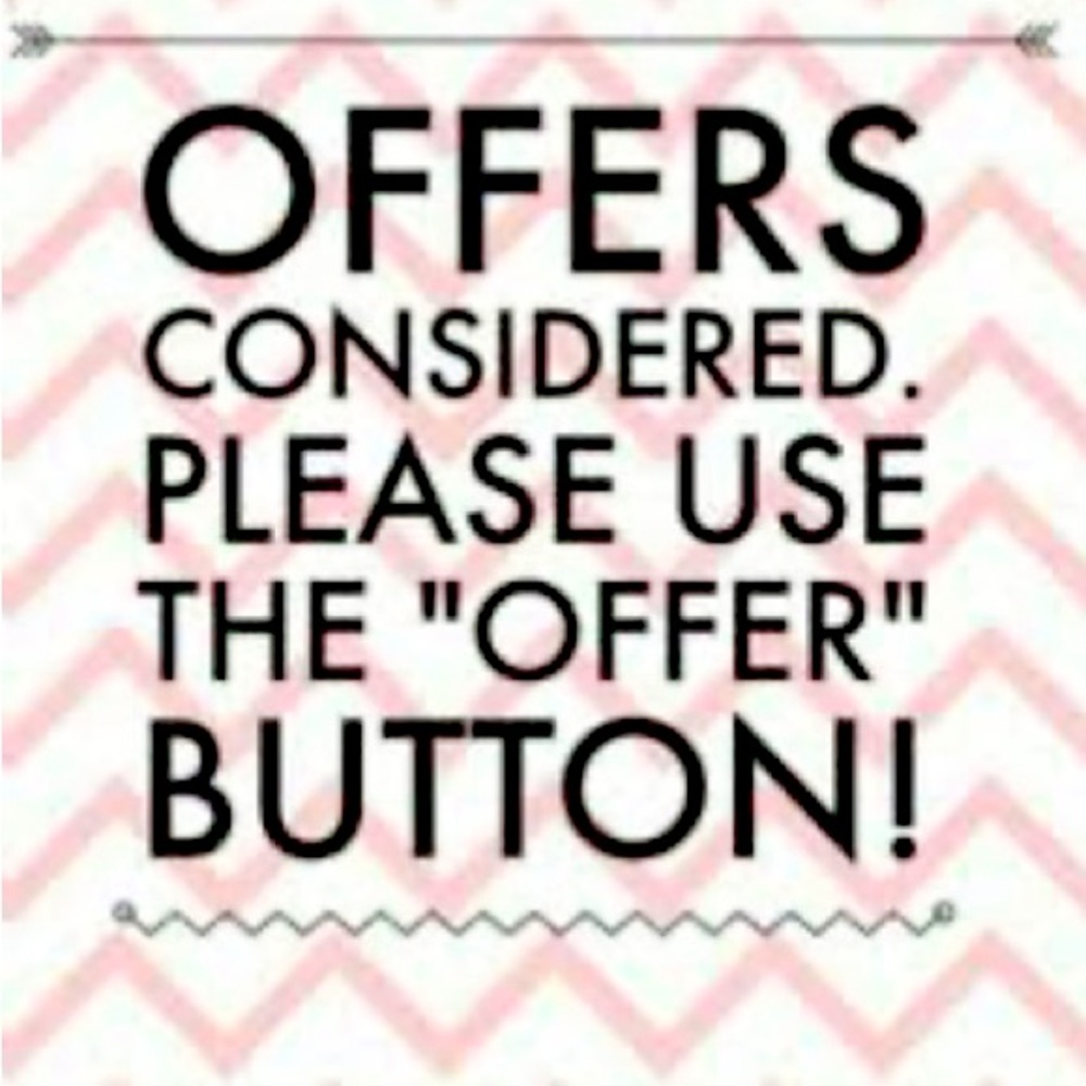 Don’t feel any type of way in submitting an offer if you like the item.